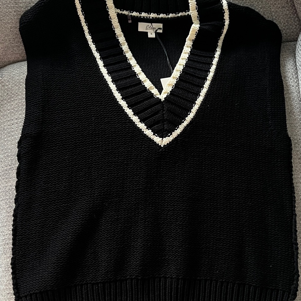 Knitted vest